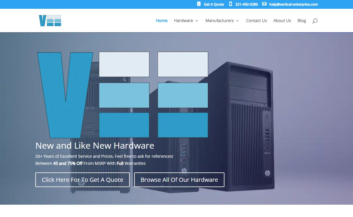 Home - Vertical Enterprise Equipment