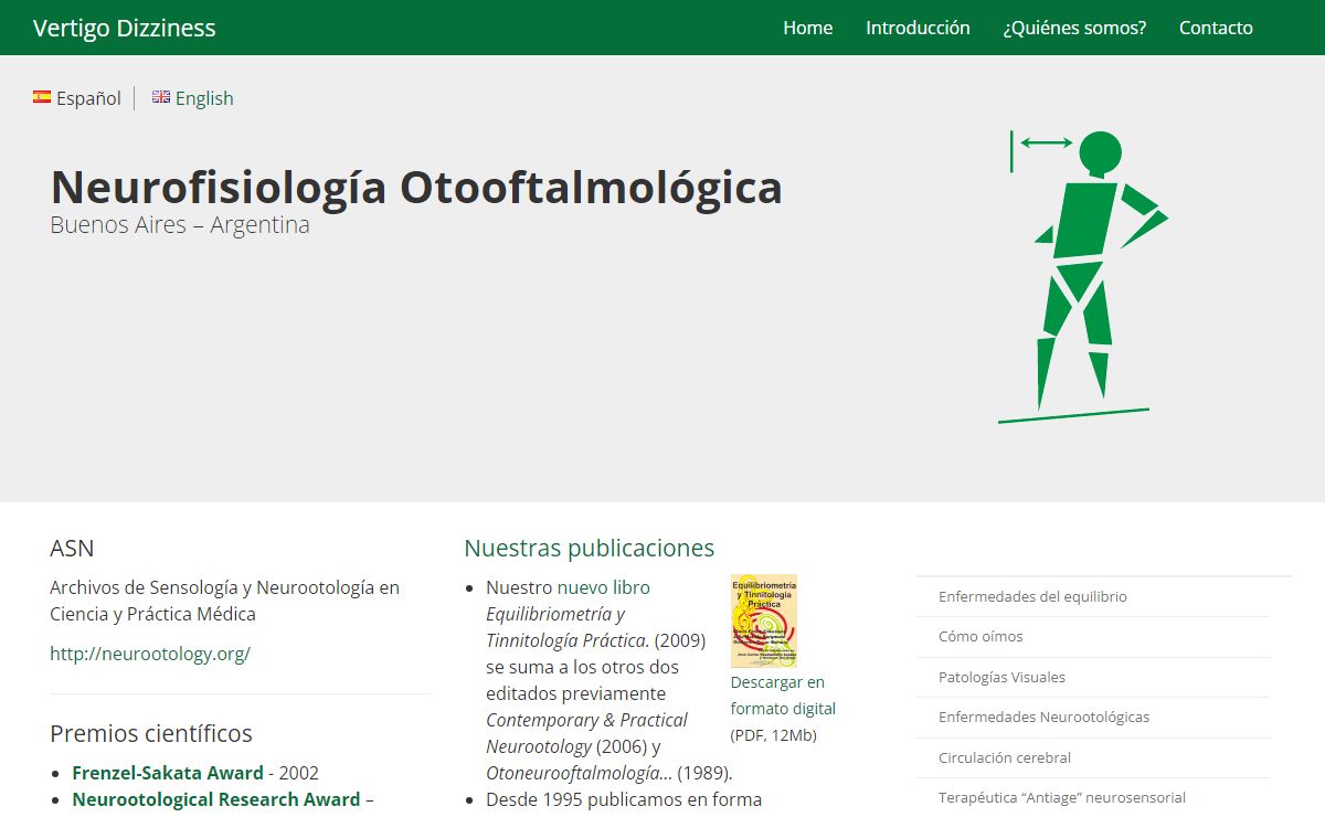 Neurootología Vertigo Mareo Acúfenos | Vertigo-Dizziness.com