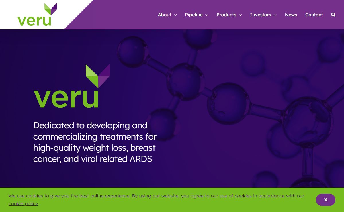 Veru Inc. | A Biopharmaceutical Company