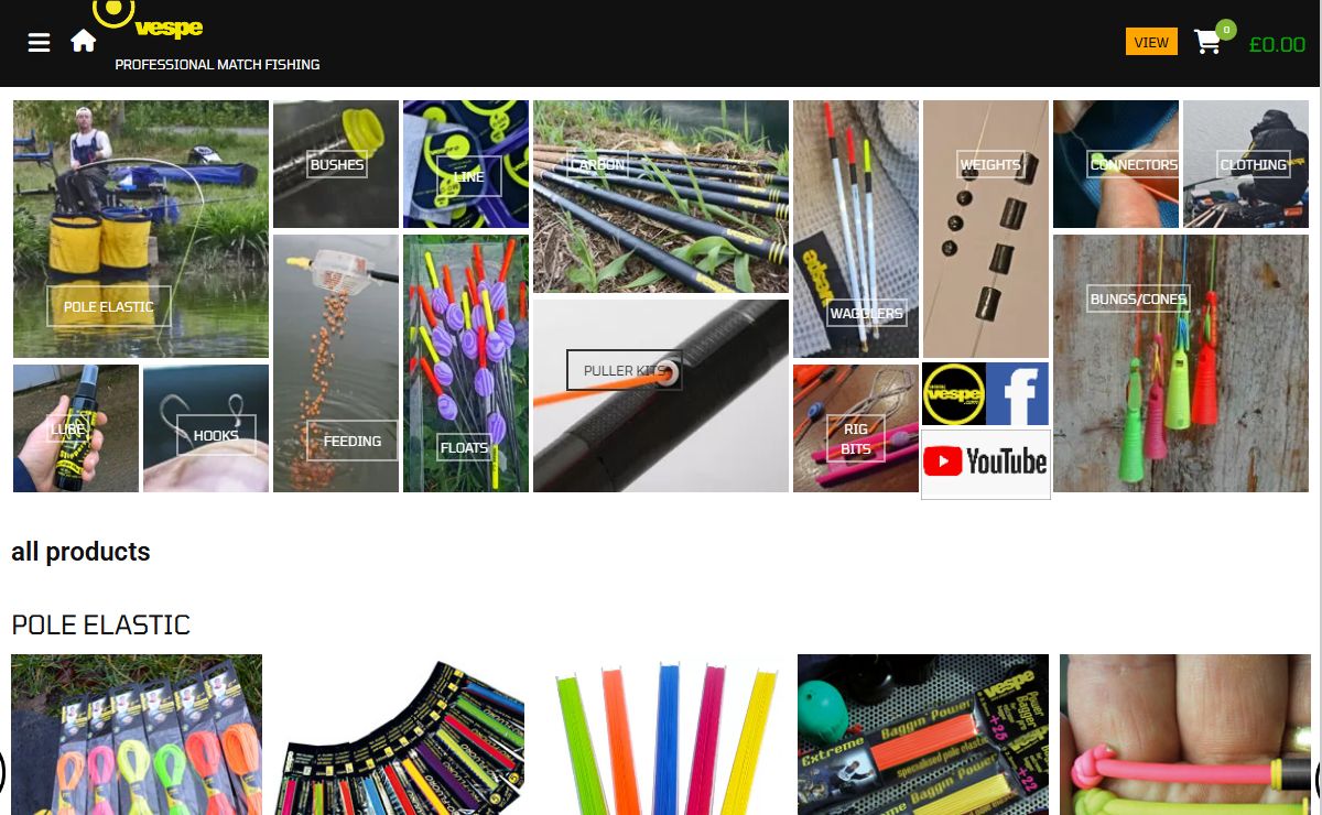 Professional Match Fishing Products UK & Europe