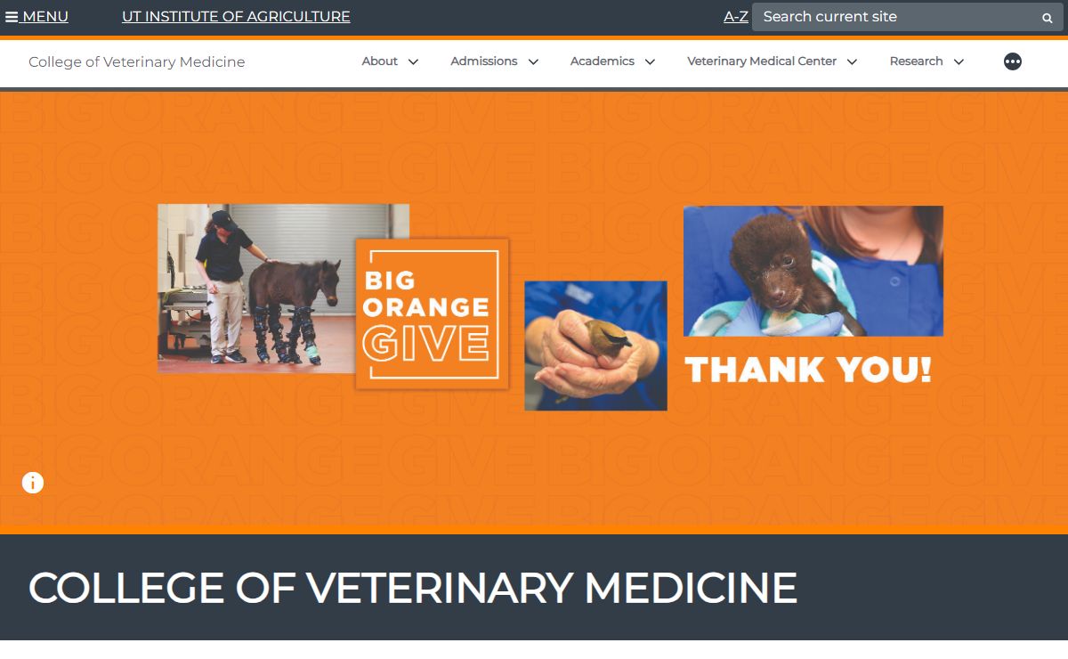 Home | College of Veterinary Medicine