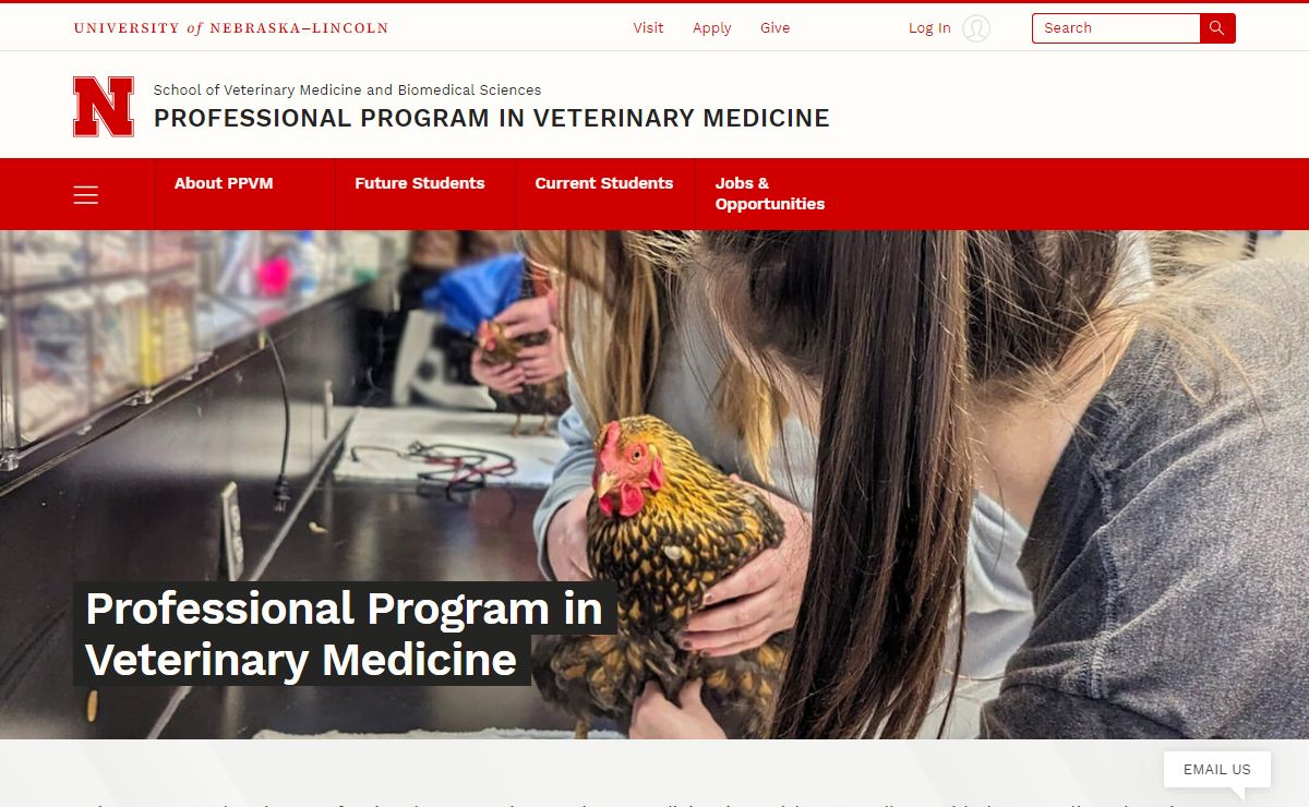 Professional Program in Veterinary Medicine | Nebraska