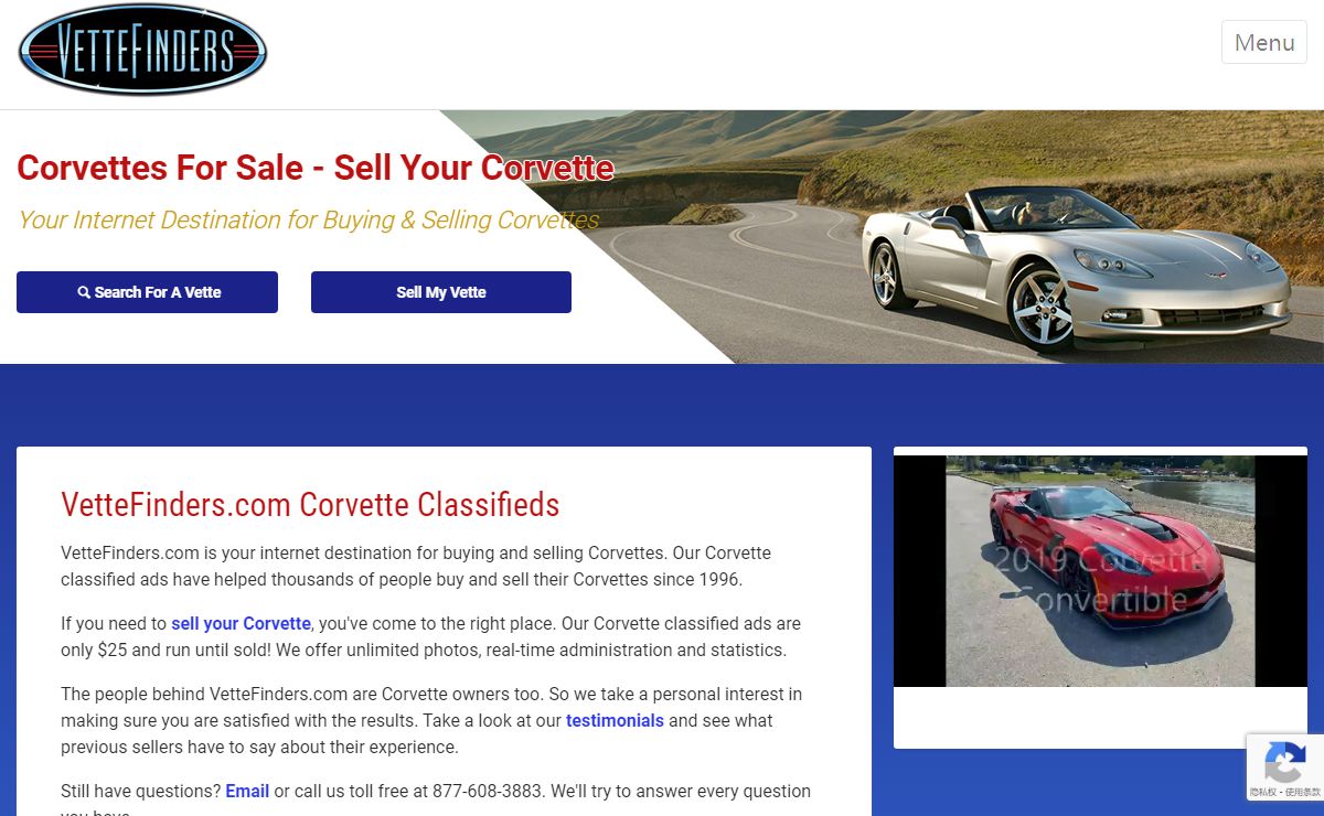 Corvettes for Sale - Used Corvette Classifieds - Buy Sell Corvettes