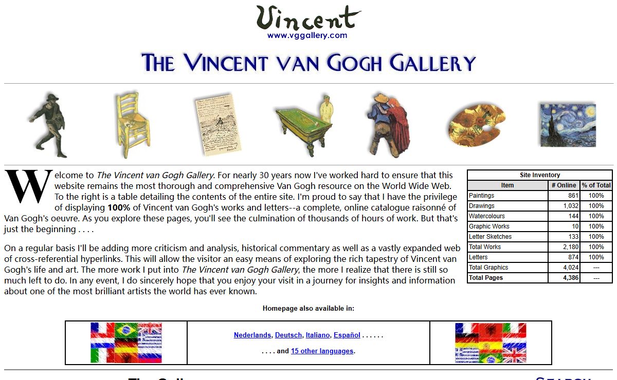 The Vincent van Gogh Gallery