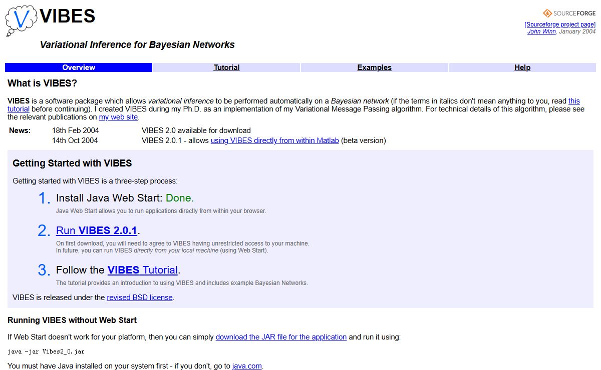 VIBES: Variational Inference for Bayesian Networks