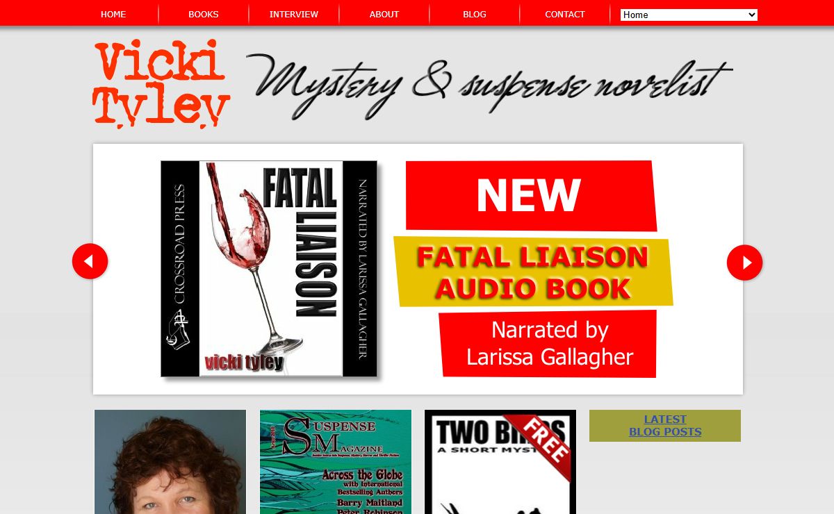 Vicki Tyley - Novels of Mystery and Suspense