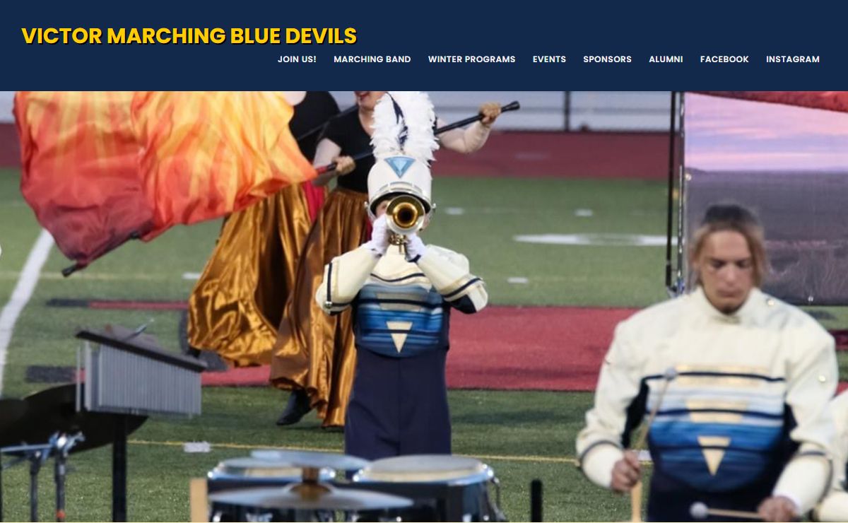 Victor Marching Blue Devils Victor Marching Blue Devils Victor Band Boosters