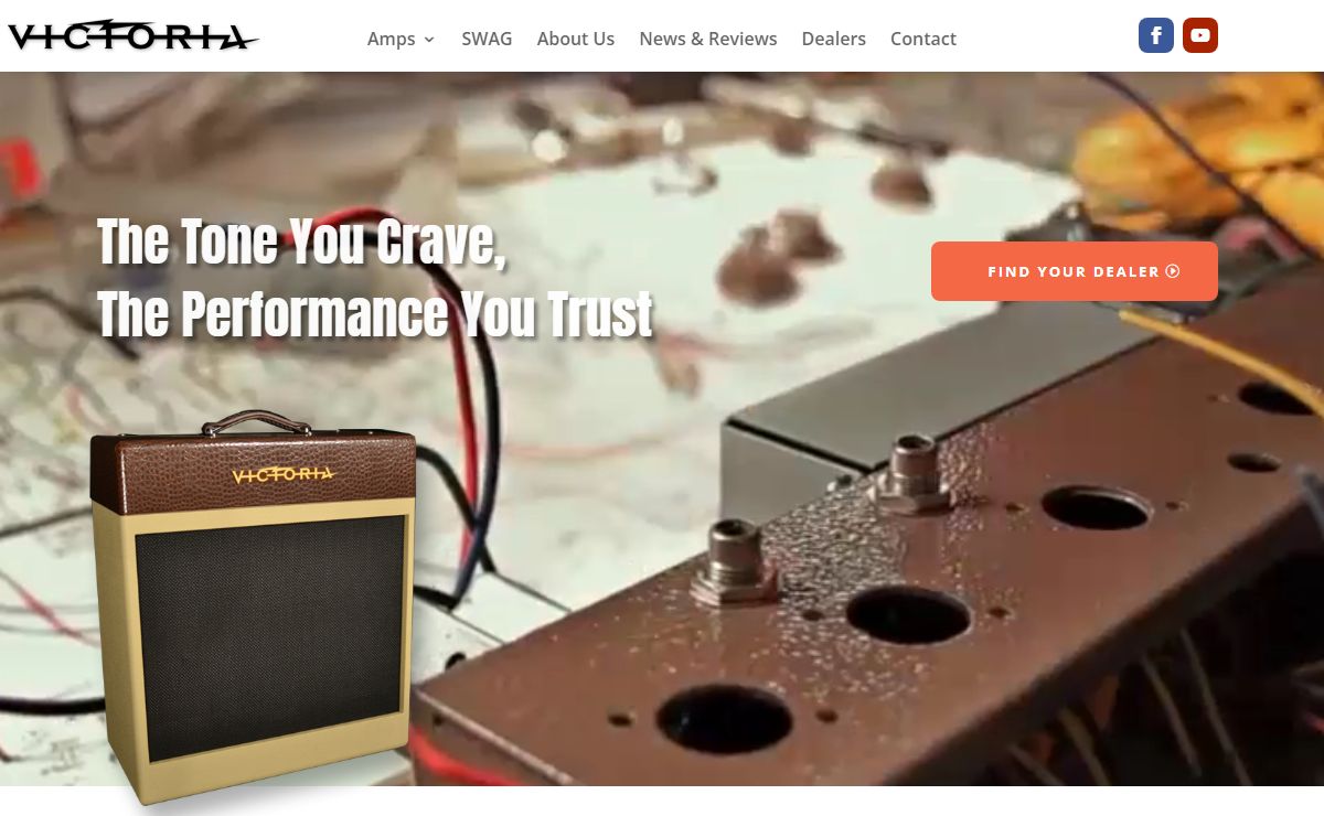 Victoria Amp | The Tone You Crave, the Performance You Trust.