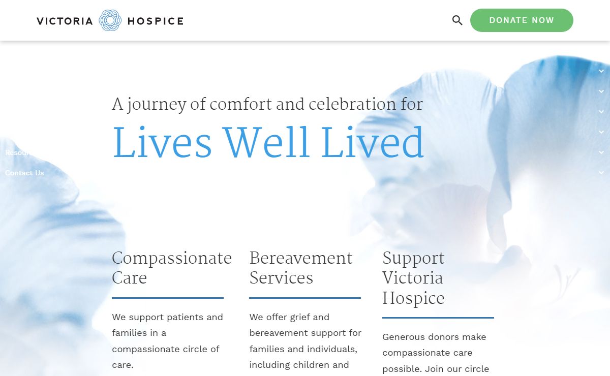 Victoria Hospice | Palliative Care, Bereavement Support And Education