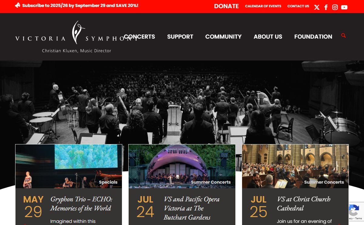 Home - Victoria Symphony