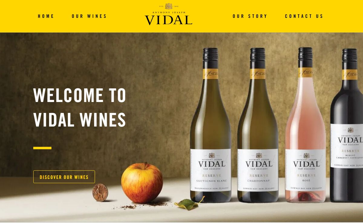Hawkes Bay Heritage Classic Style Wine | Vidal NZ