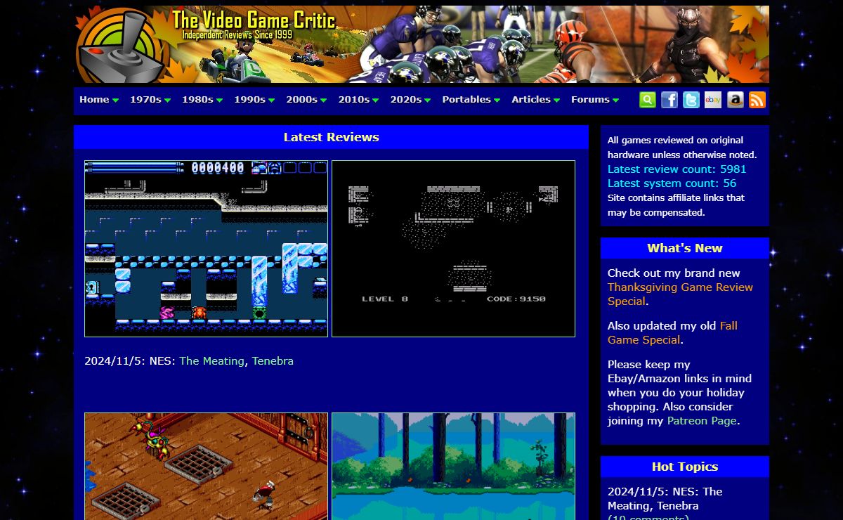 Video Game Reviews by the Video Game Critic