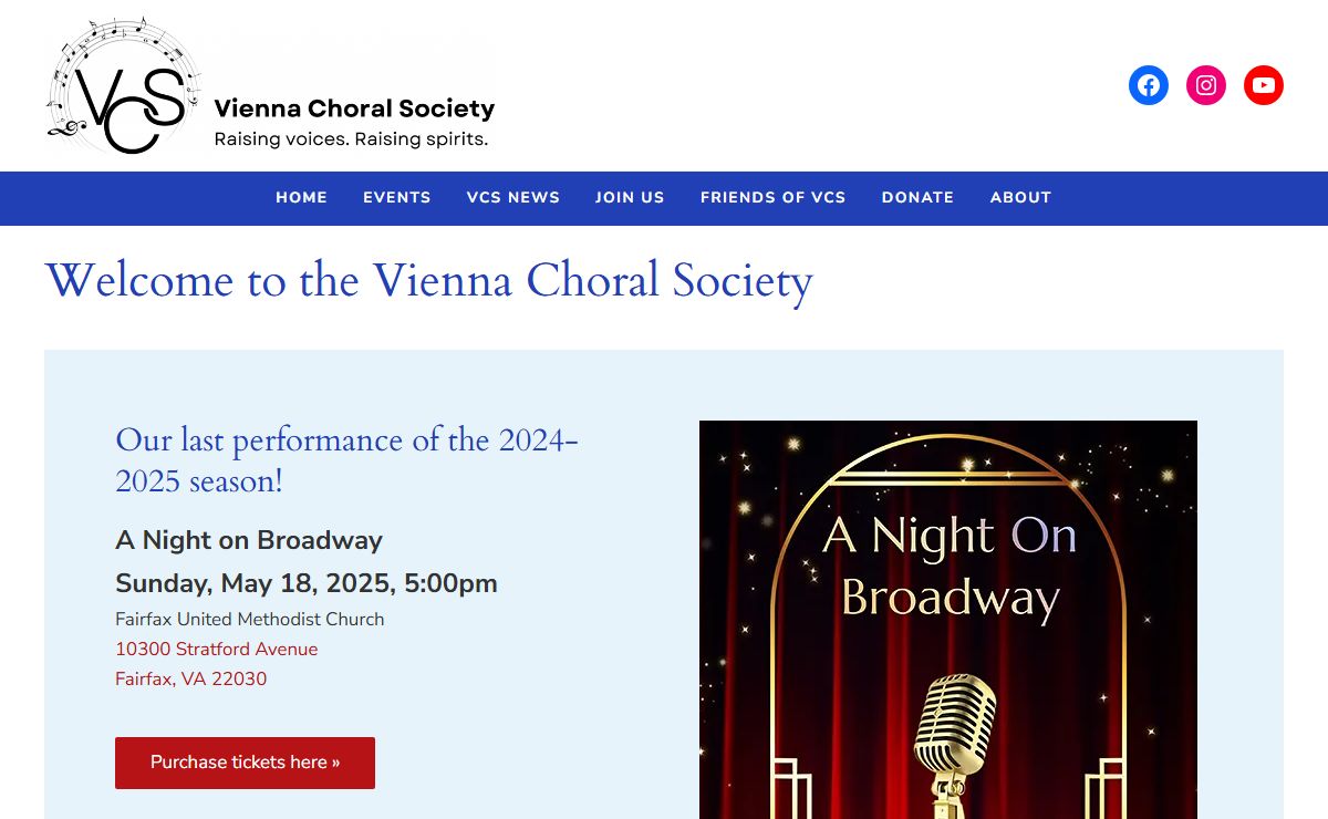 Welcome to the Vienna Choral Society | Vienna Choral Society