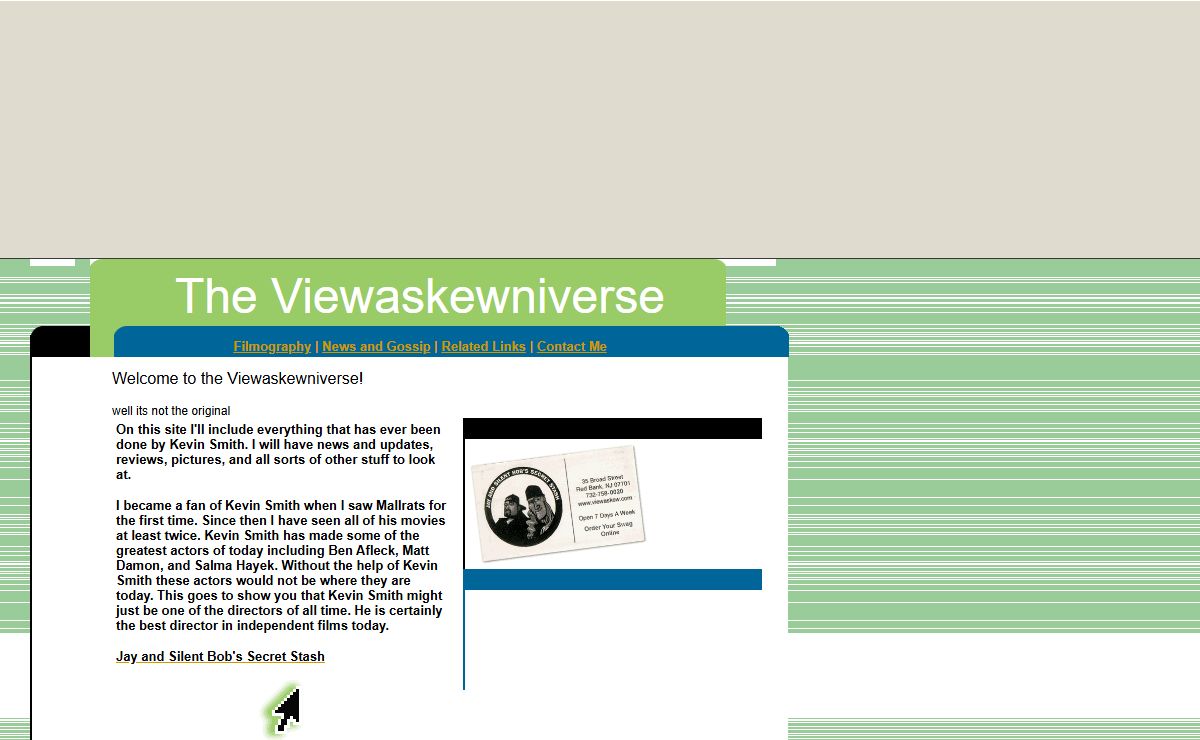 The Viewaskewniverse