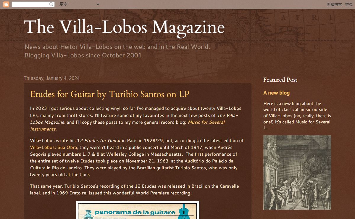 The Villa-Lobos Magazine