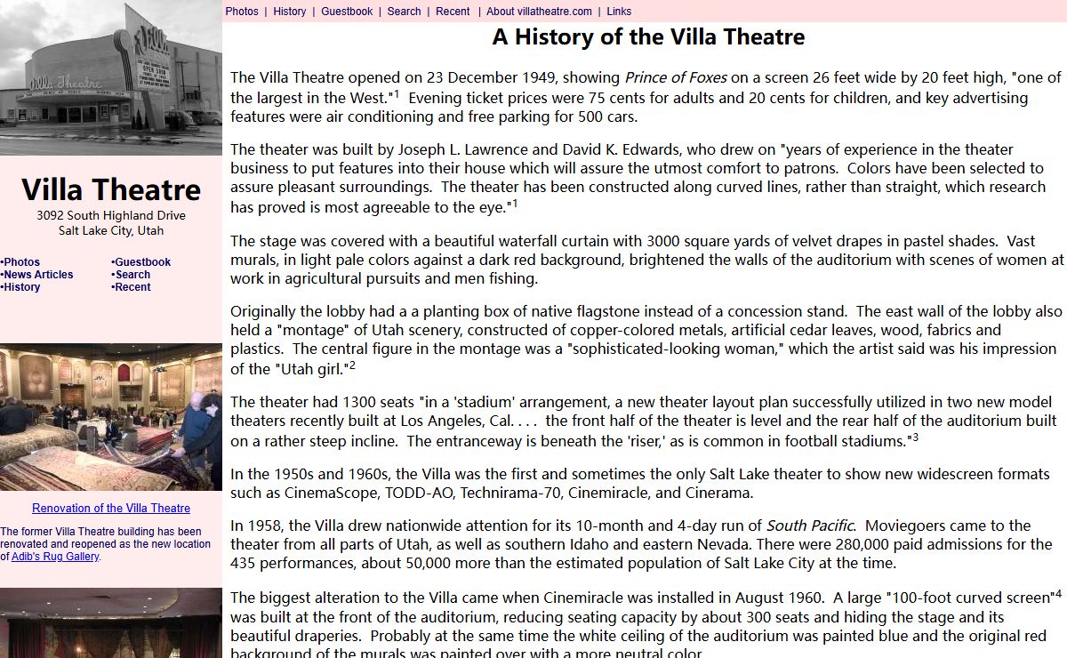 villatheatre.com