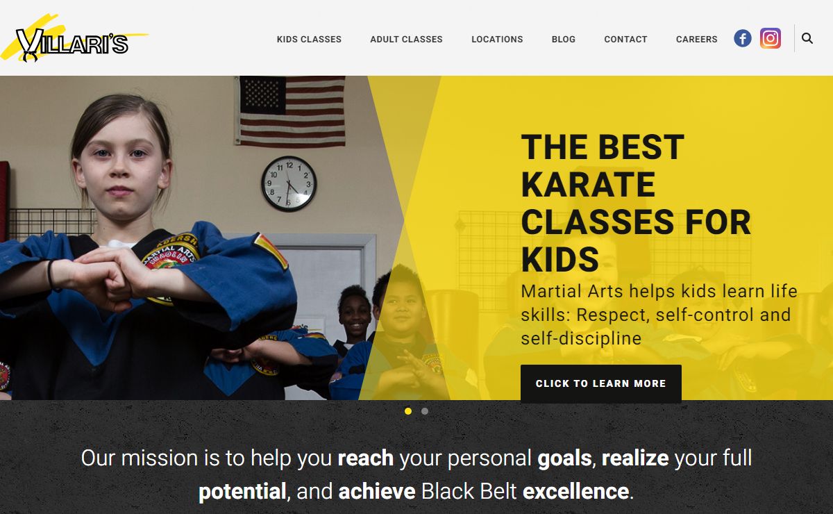 Karate for Kids and Adult Self Defense | Villari's Martial Arts Centers of CT