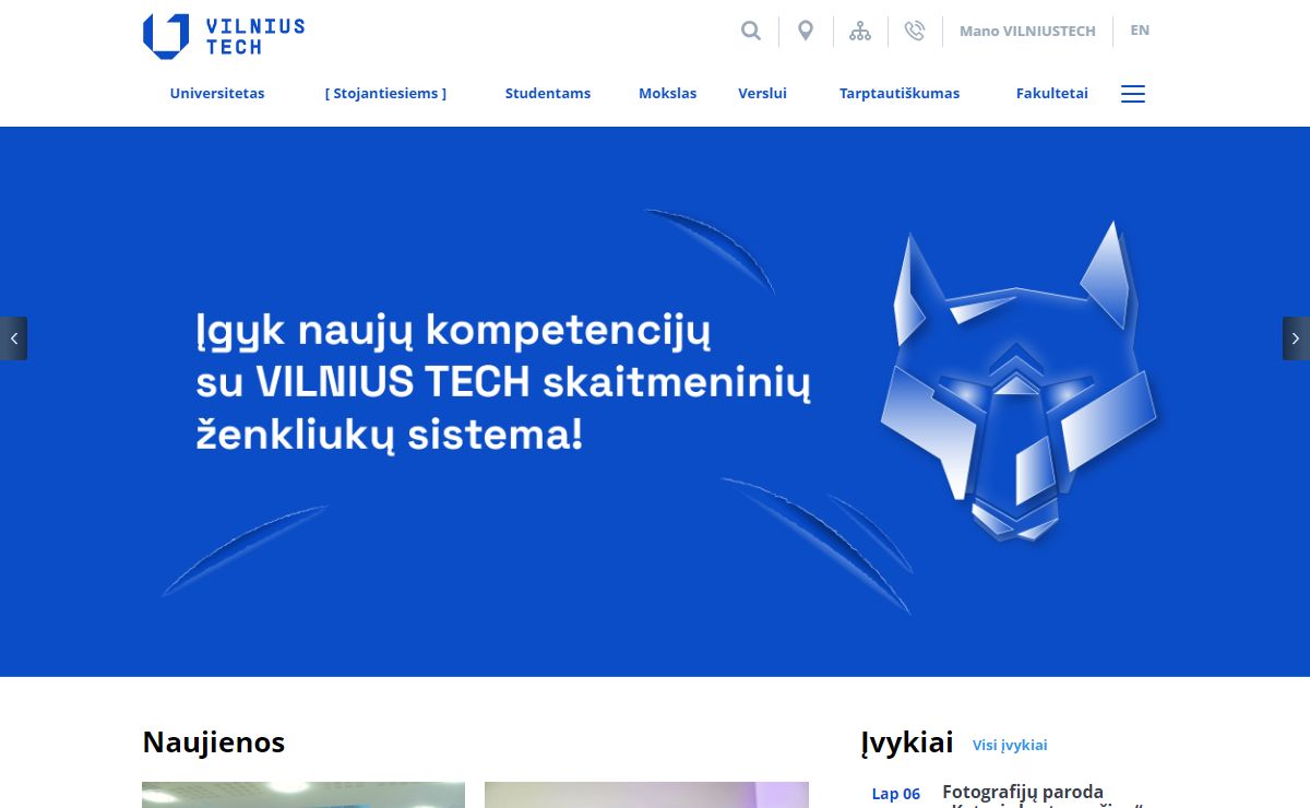 VILNIUS TECH – Vilniaus Gedimino technikos universitetas