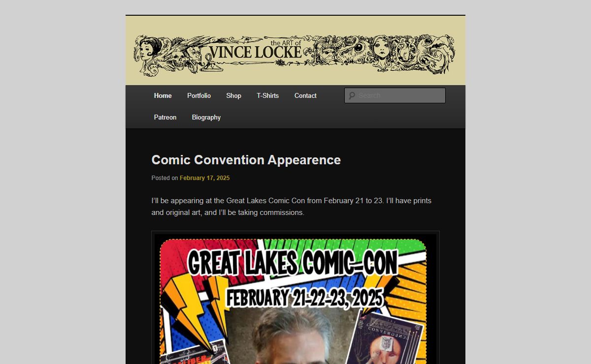 The Art of Vince Locke | Official website for Vince Locke, artist and illustrator.