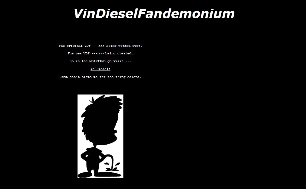 VinDieselFandemonium