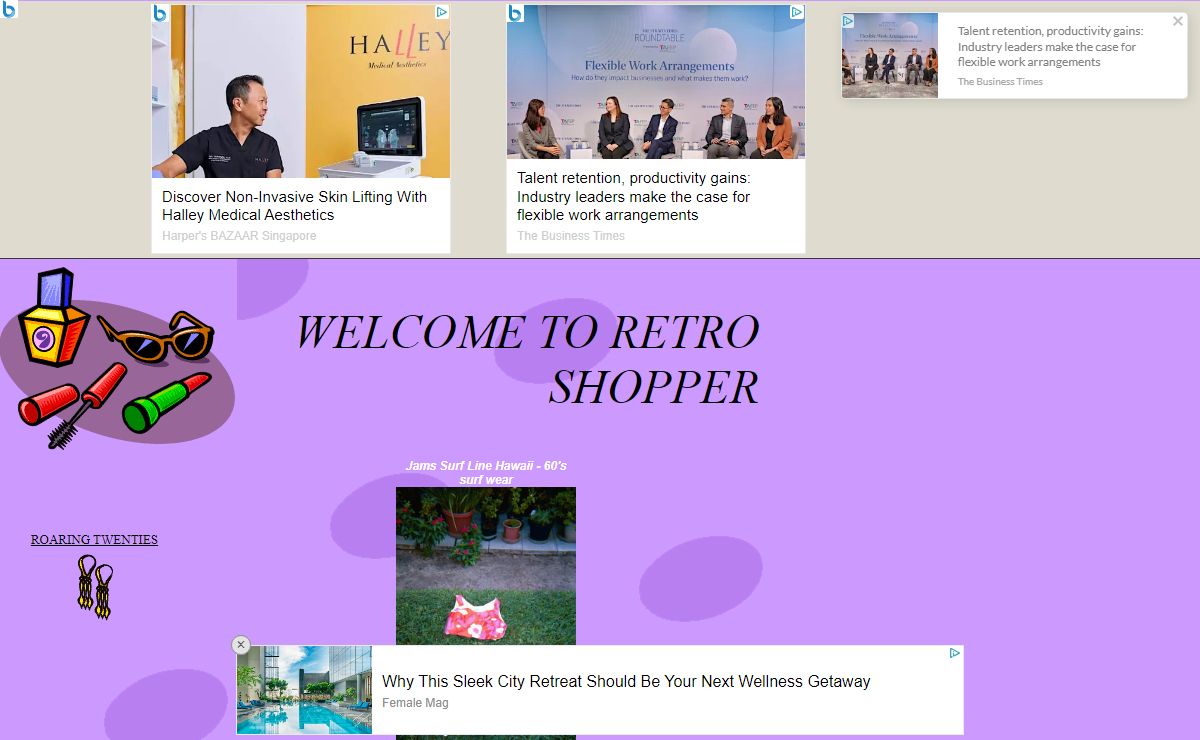 WELCOME TO RETRO SHOPPER