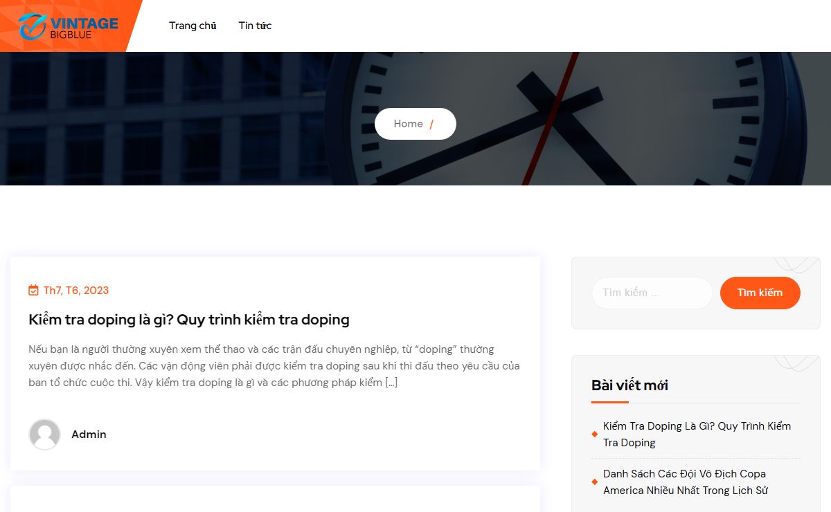 vintagebigblue.org - Website cập nhật tin tức về công nghệ