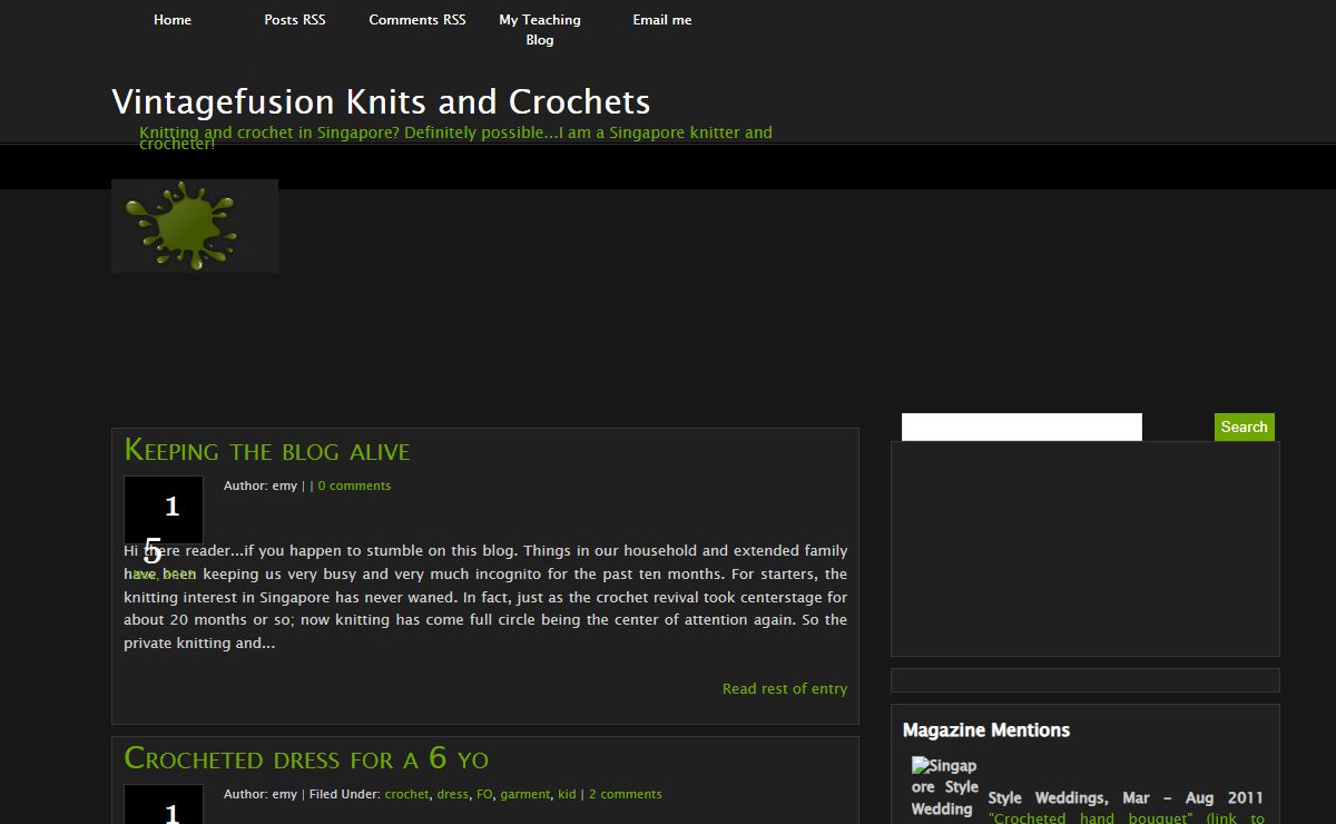Vintagefusion Knits and Crochets
