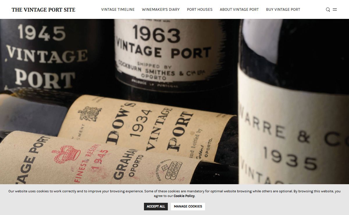 The Vintage Port Site