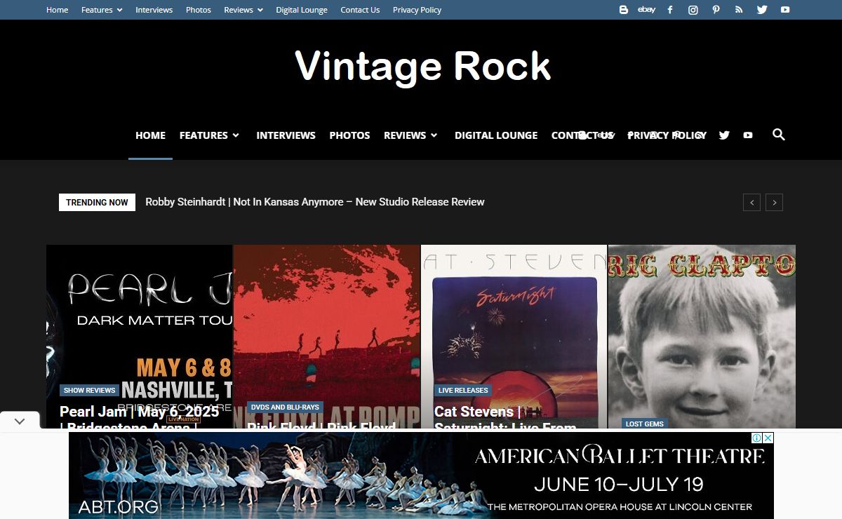 VintageRock.com | Classic Rock Interviews, Reviews, Photos & More