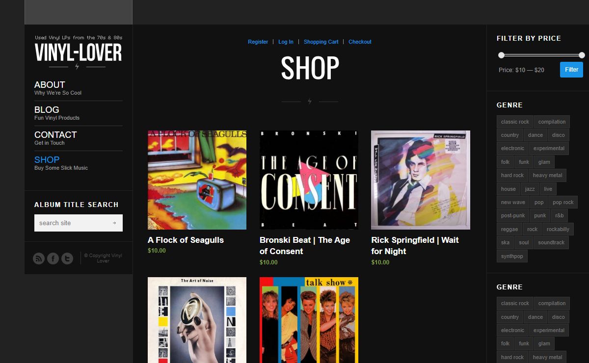 Shop for 70s & 80s Vinyl Records | Vinyl Lover