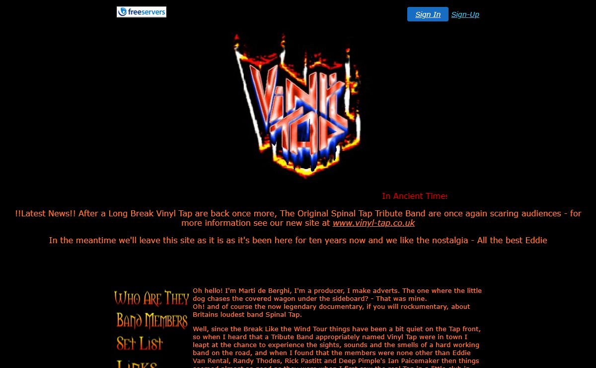 Vinyl Tap into the Web