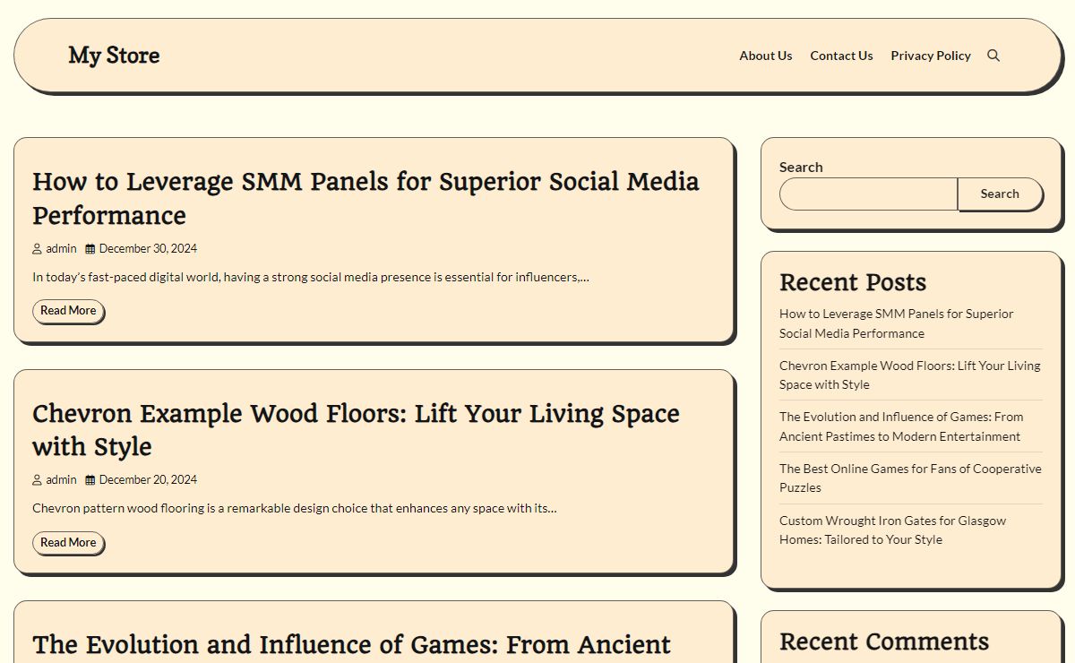 My Store -