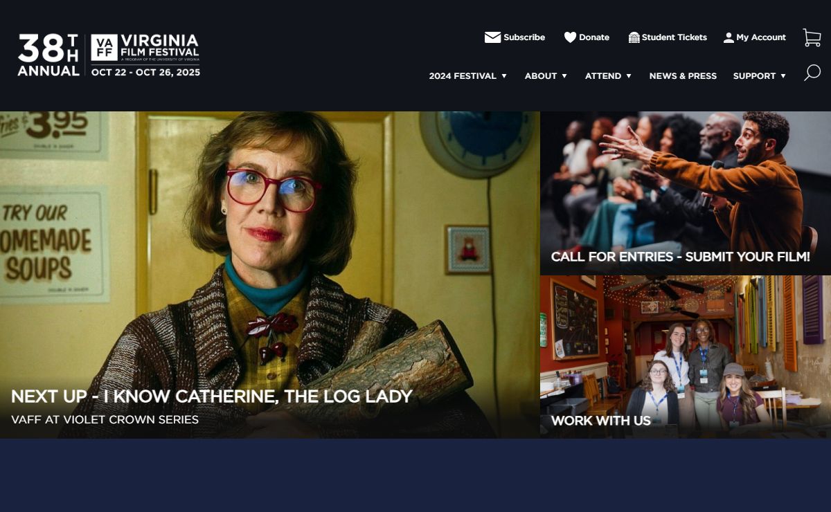 Home - Virginia Film Festival