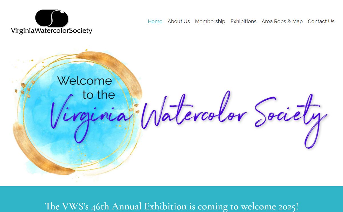Virginia Watercolor Society – Fostering the advancement and study of water media painting.