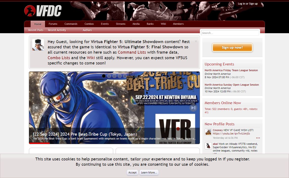 Virtua Fighter dot com