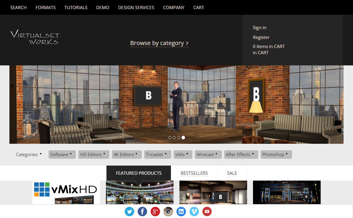Virtualsetworks - Virtual Set Studios
