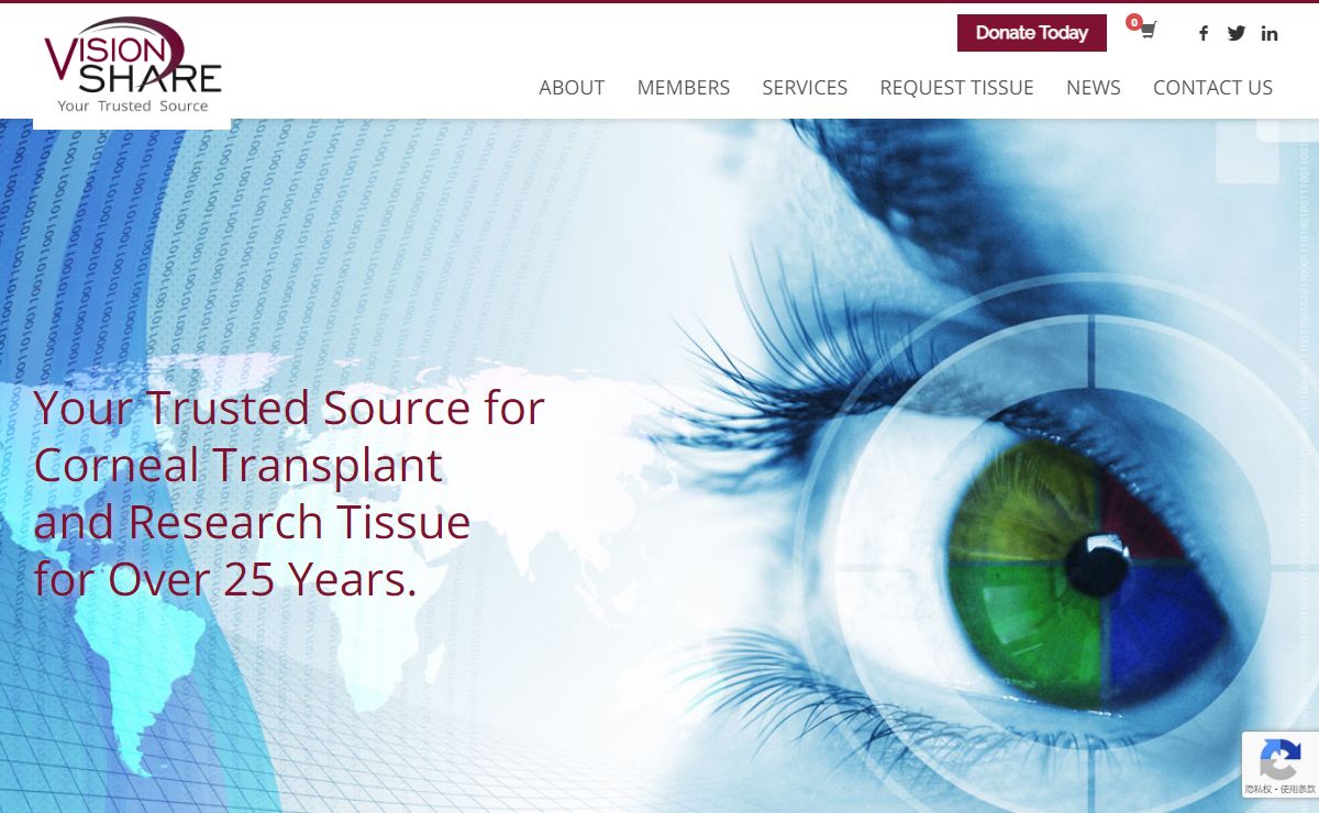 Vision Share | Global Leader in Sight - Eye Tissue Bank - Sight Restoration