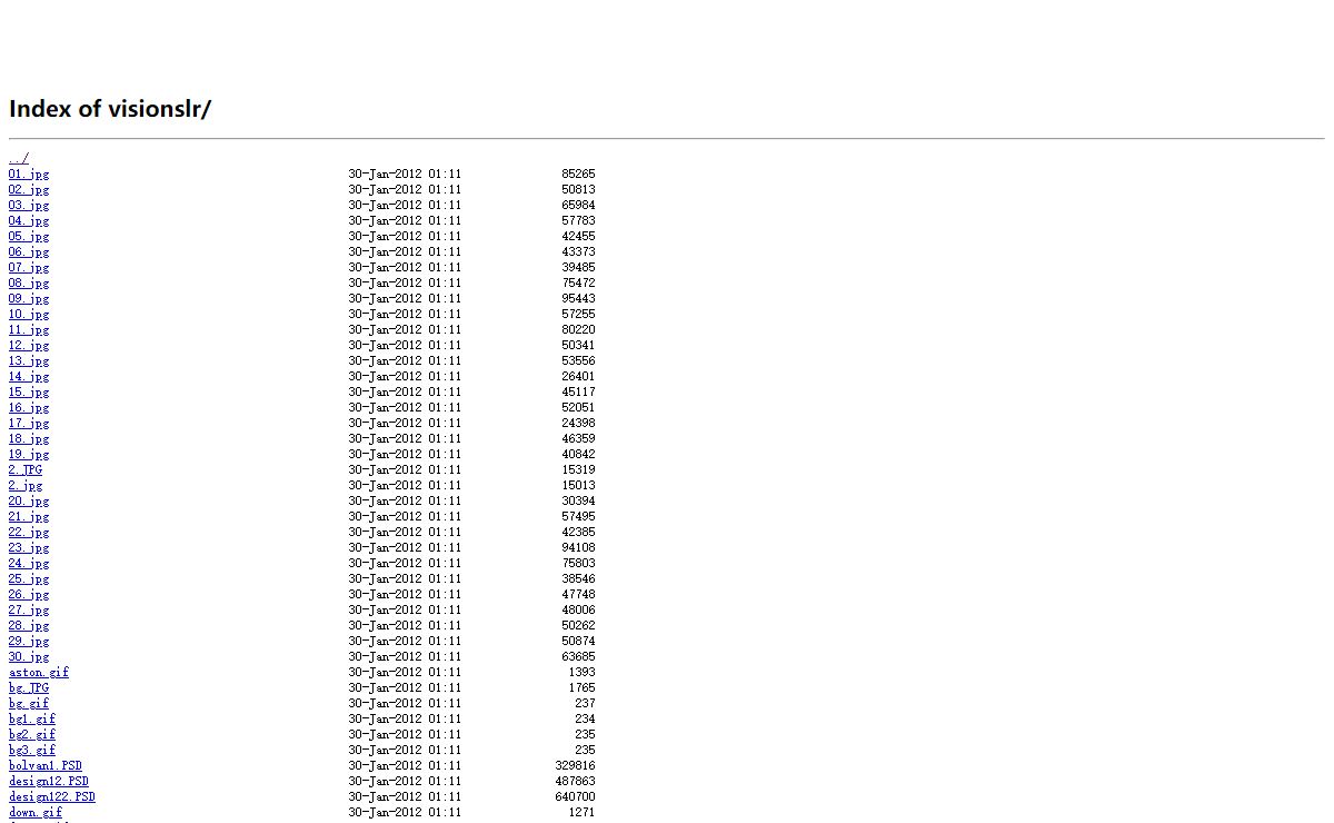 Index of visionslr/