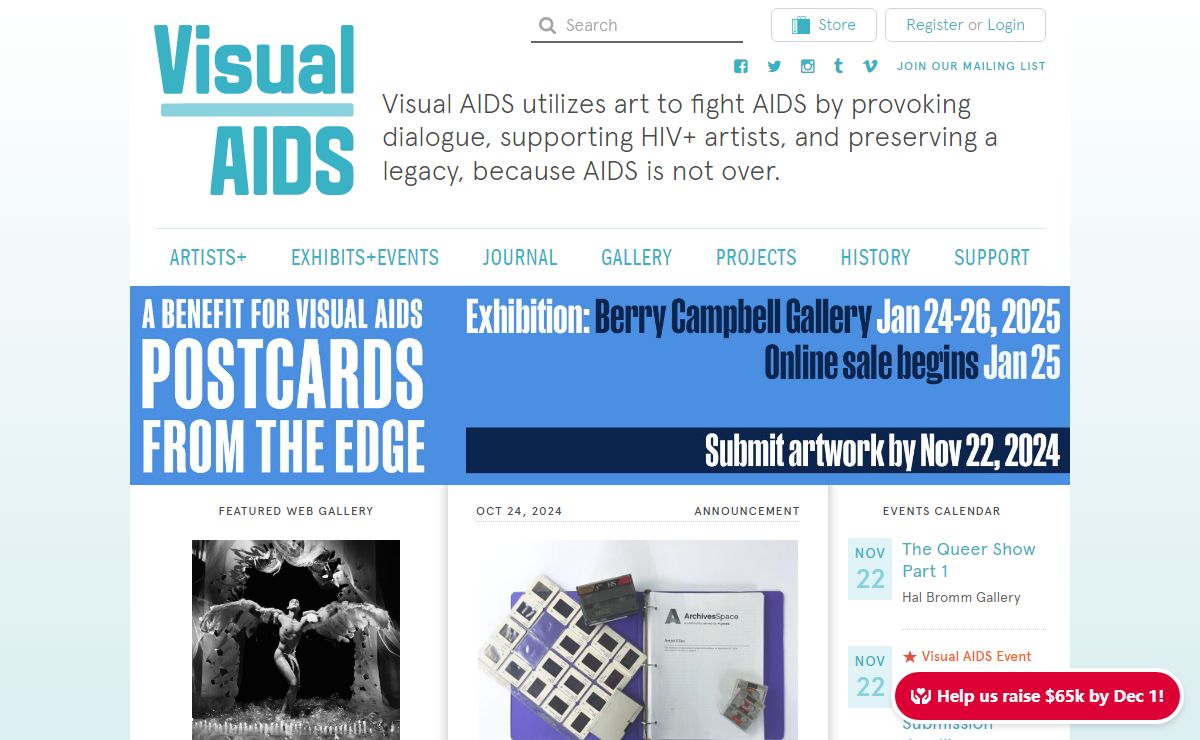 Visual AIDS | Visual AIDS utilizes art to fight AIDS by provoking…