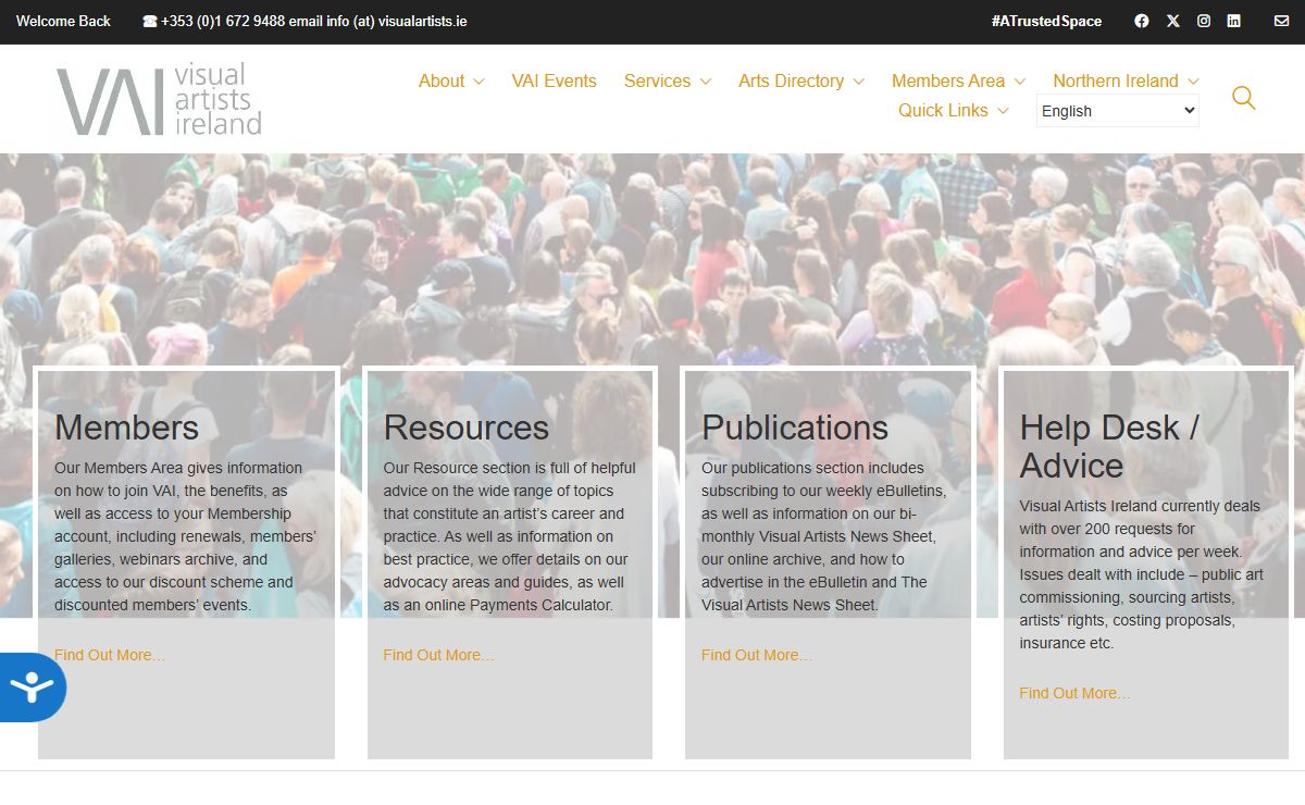 Visual Artists Ireland | the representative body for visual artists
