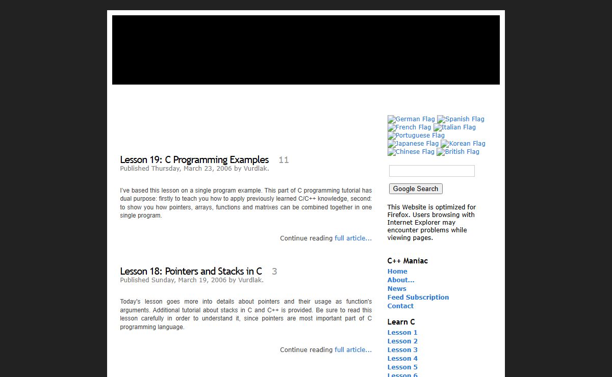 C Tutorial