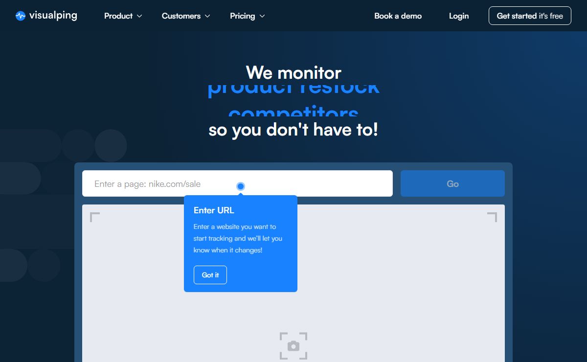 Visualping: #1 Website change detection, monitoring and alerts