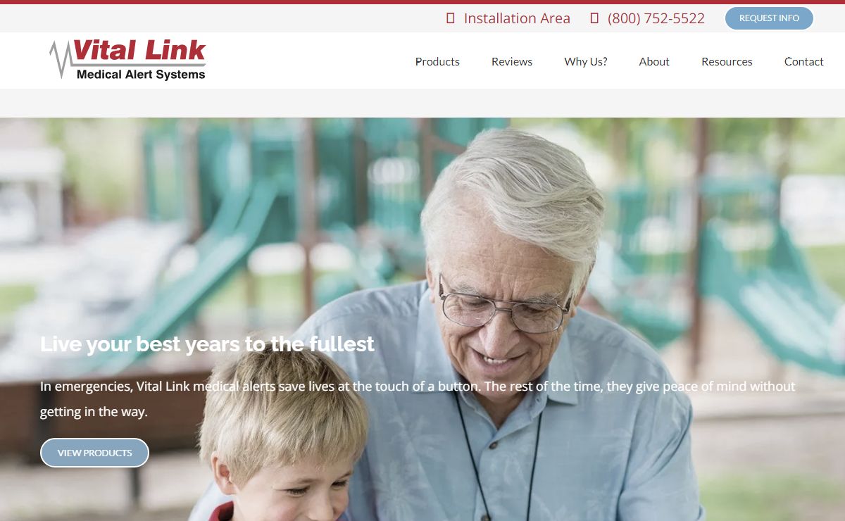 Vital Link | Medical Alert Systems for At-Home & On-The-Go