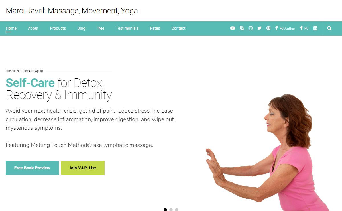 Marci Javril: Massage, Movement, Yoga