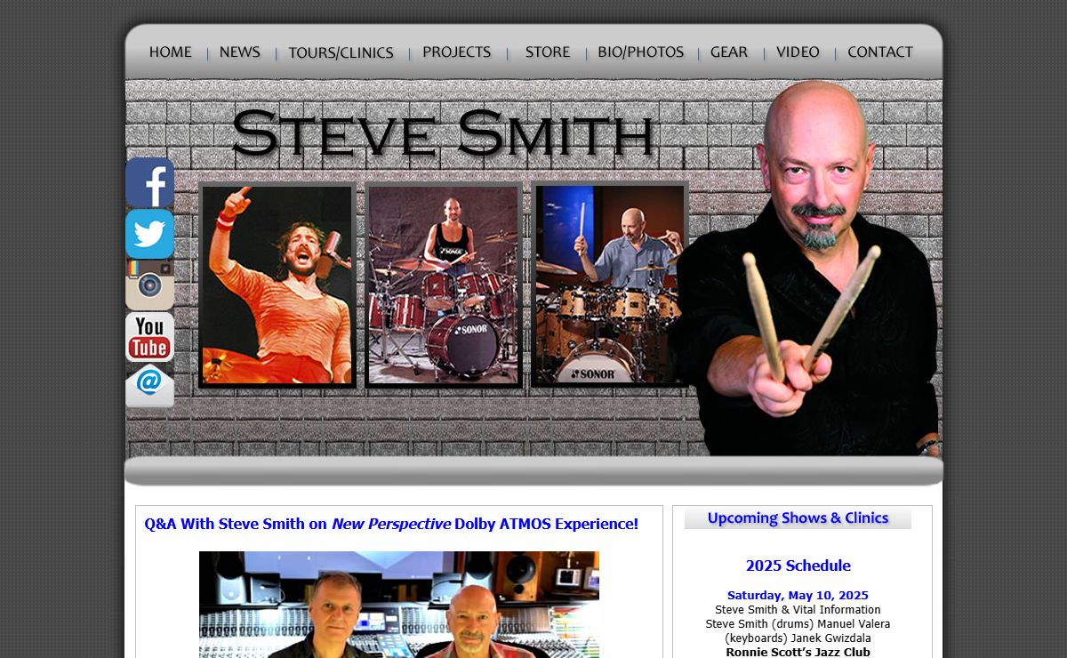 Steve Smith Official Web Site
