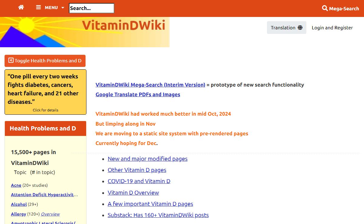 VitaminDWiki | VitaminDWiki