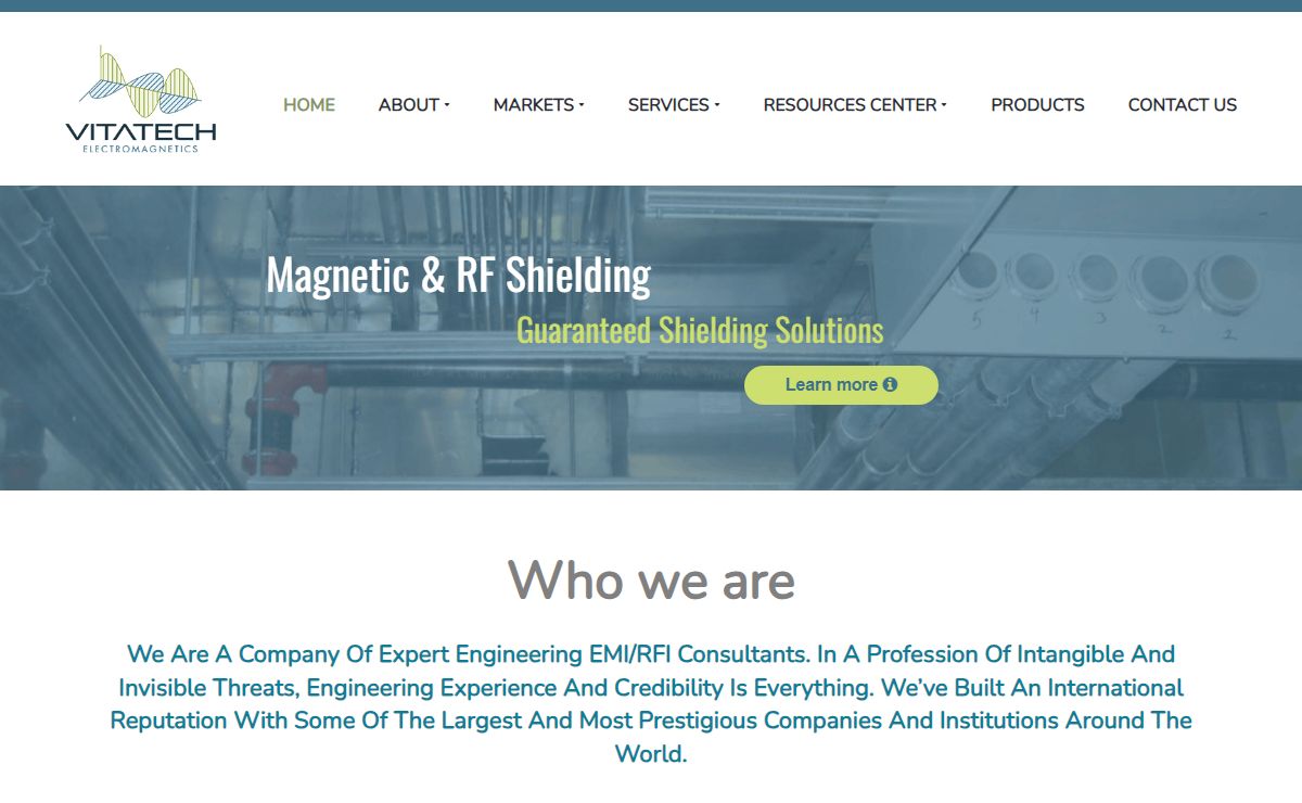 Vitatech Electromagnetics EMI Consultant Mitigation Engineers