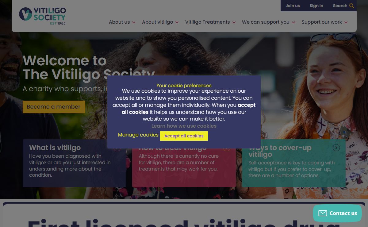The Vitiligo Society | Find Support and Resources Worldwide