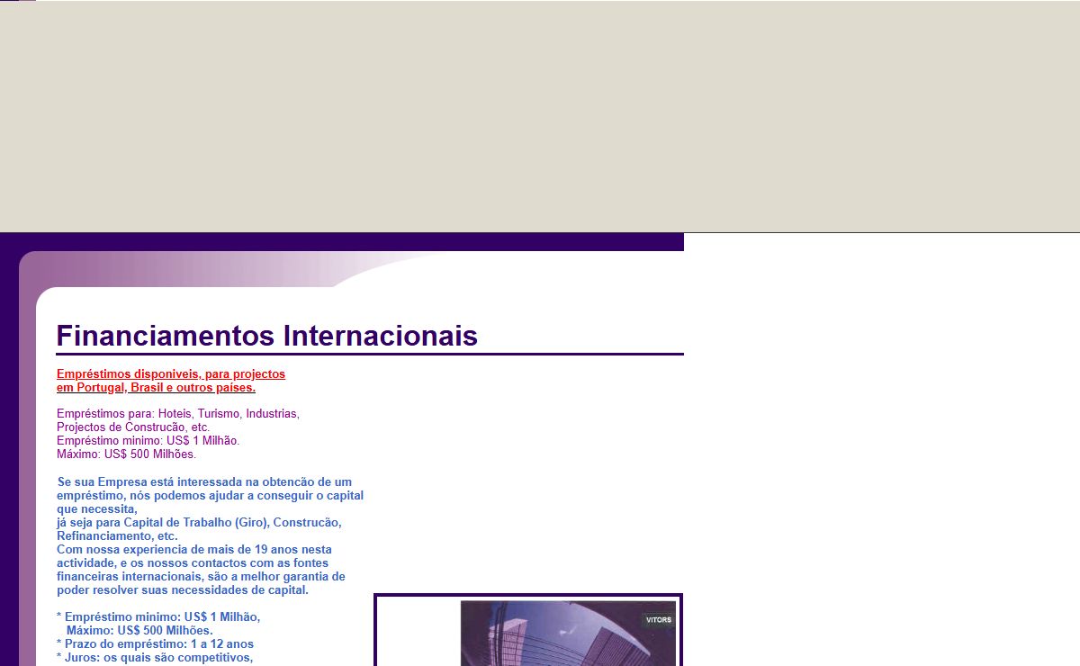 Financiamentos Internacionais