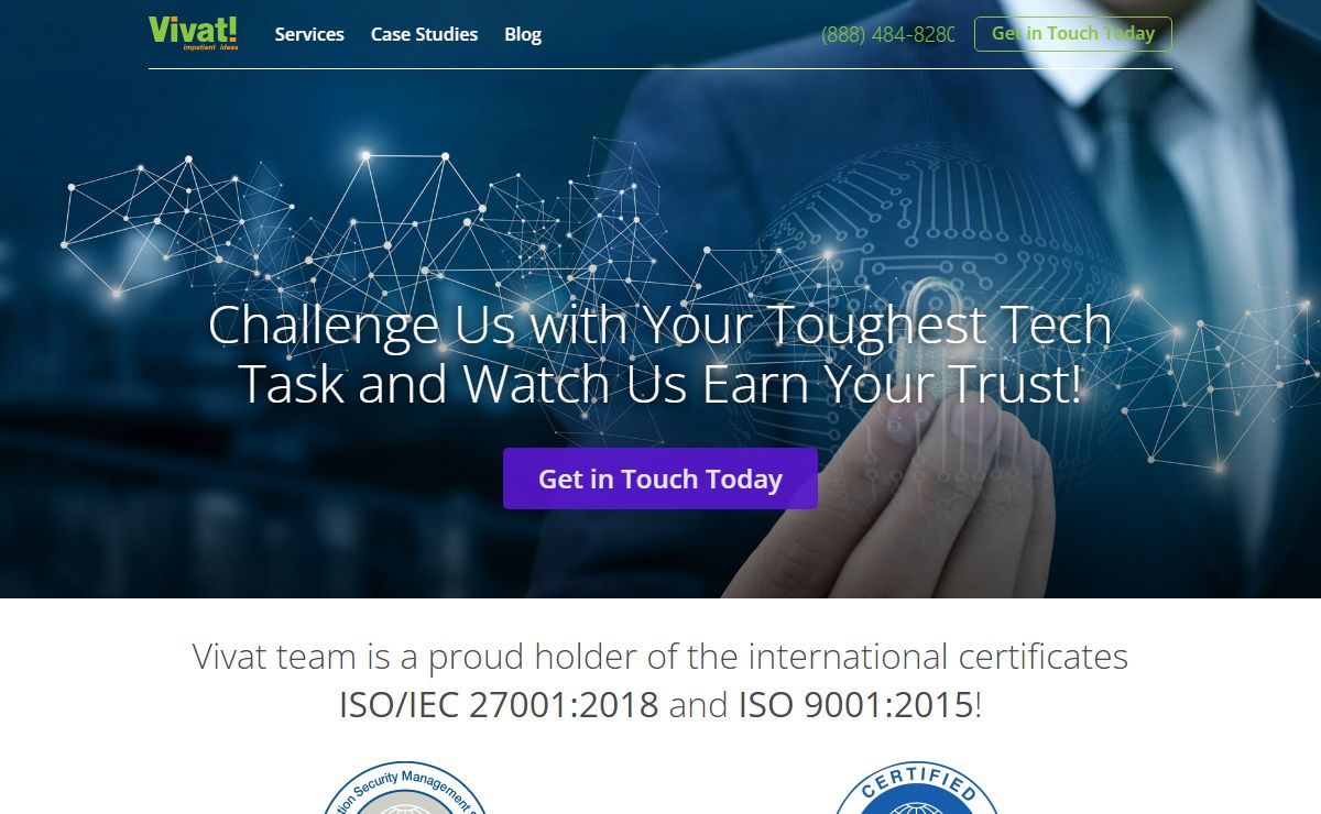 VIVAT INC | Solve Complex Technology and Innovation Projects